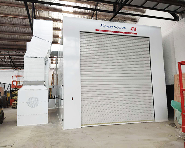 Custom Big Spray Booth: Serving Client's Industrial Needs