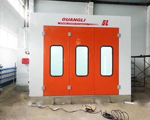 Energy-efficient automotive paint booths are use for car painting and baking