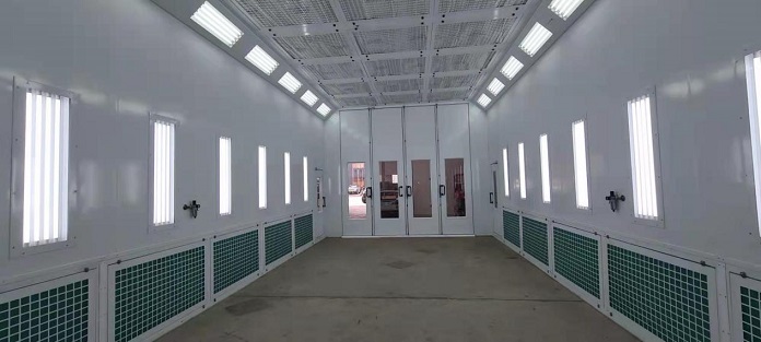 truck spray booth