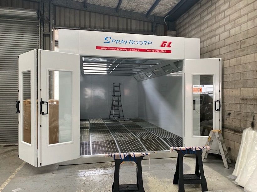 car spray booth 