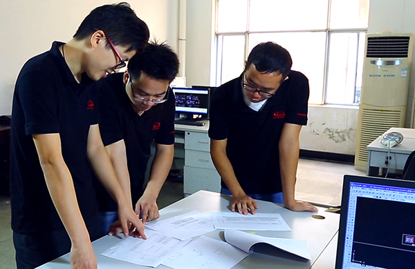 R&D and sales team