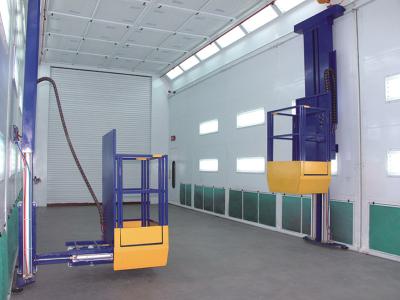 Truck Booth Man Lifts Pneumatic lift