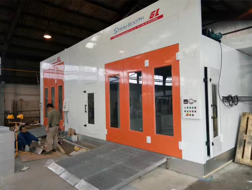 Spray Painting booth order from New Zealand