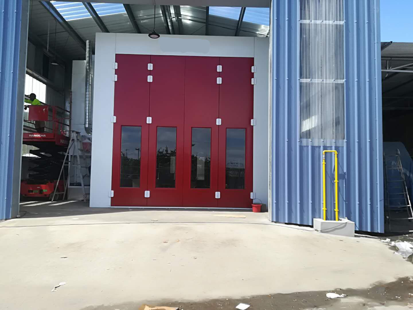 Mauritius Truck Spray Booth Project