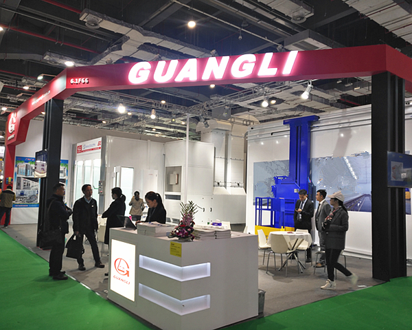 Guangli brand spray booths showing-Automechanika Shanghai 2019
